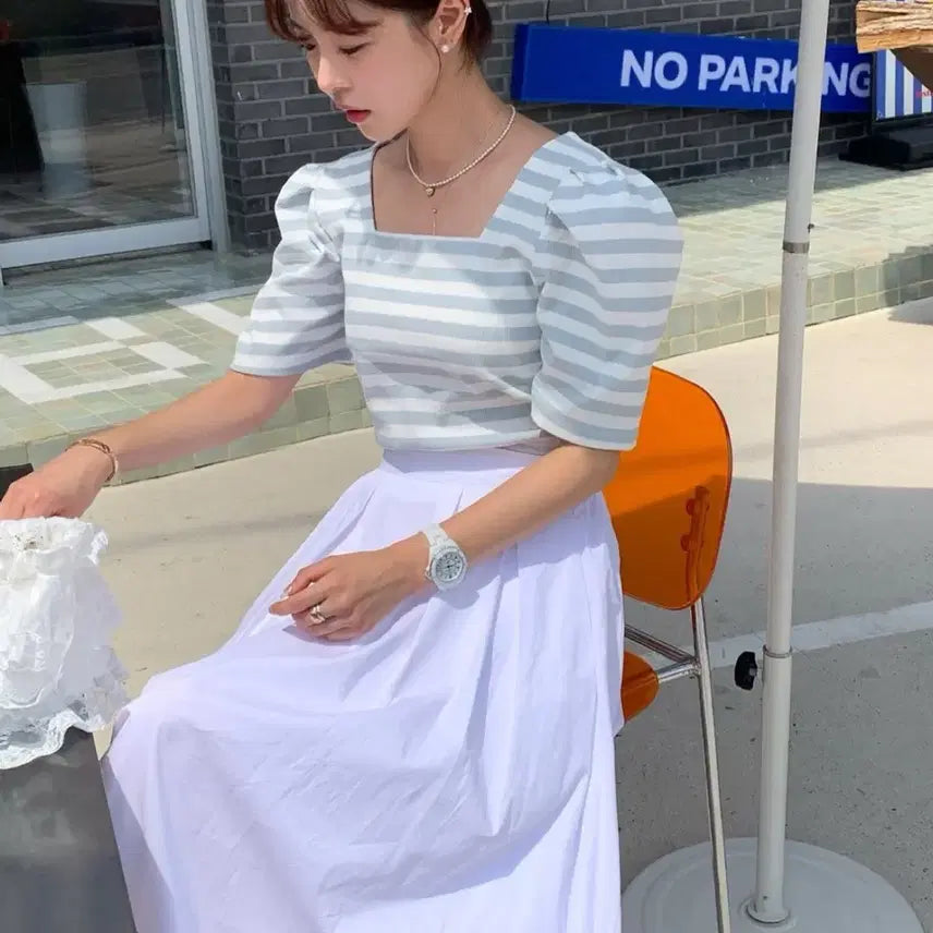 [BUNJANG] BXCINI Flare Skirt / 바이씨니 자체제작 플레어 스커트