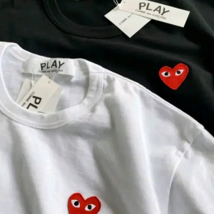 [BUNJANG] Comme des Garcons Play Long Sleeve Black/White / 특가 꼼데가르송 플레이 롱슬리브 블랙/화이트