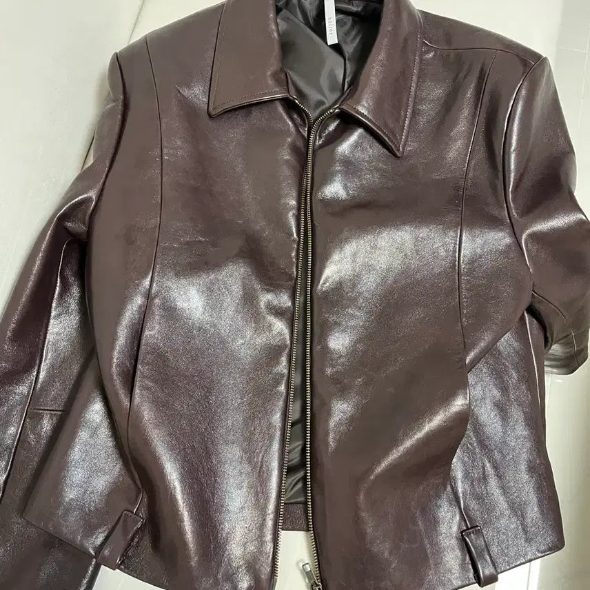 [BUNJANG] Noir x Kang Stylist Belted Leather Jacket / 노이어 x 깡스타일리스트 벨티드 가죽자켓 판매(52)