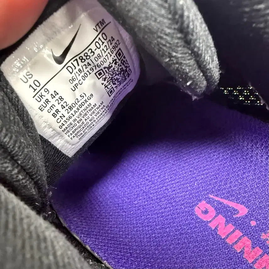 [BUNJANG] Nike Air Zoom Structure 25 Sneakers / (280)나이키 운동화 에어줌 스트럭쳐25 앤트러사이트