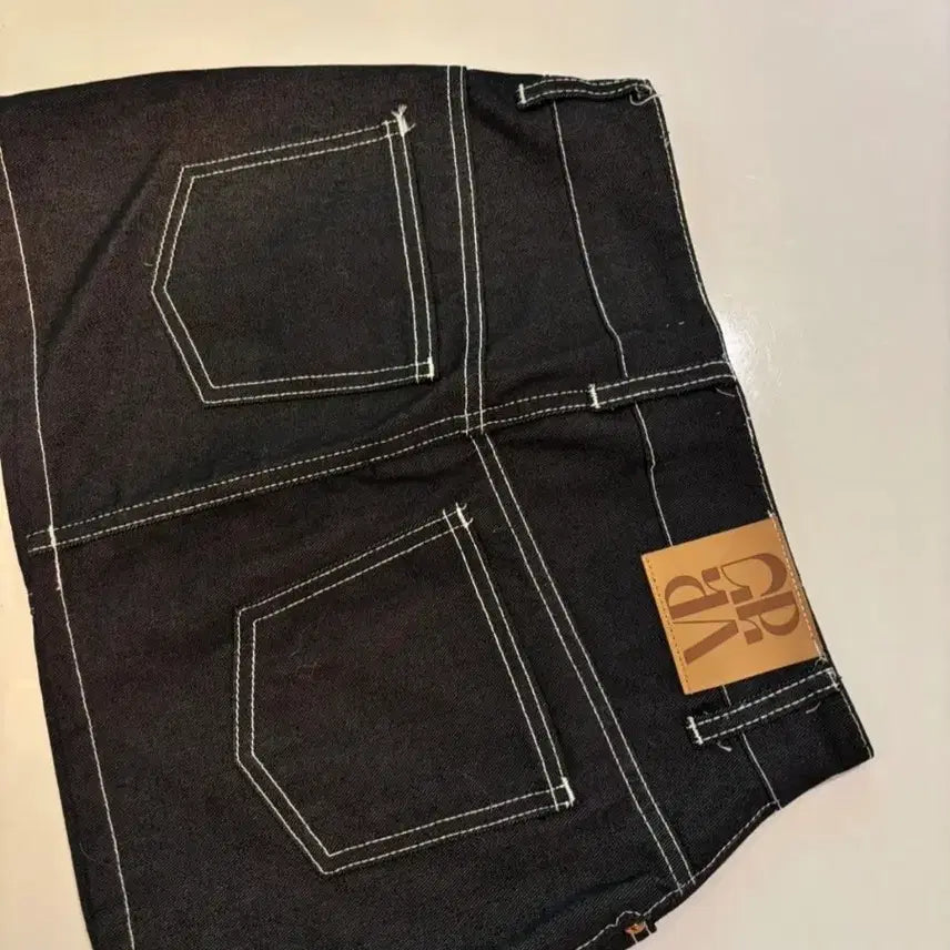 [BUNJANG] GROVE Raw Denim Mini Skirt / GROVE 그로브 생지 데님 미니 스커트