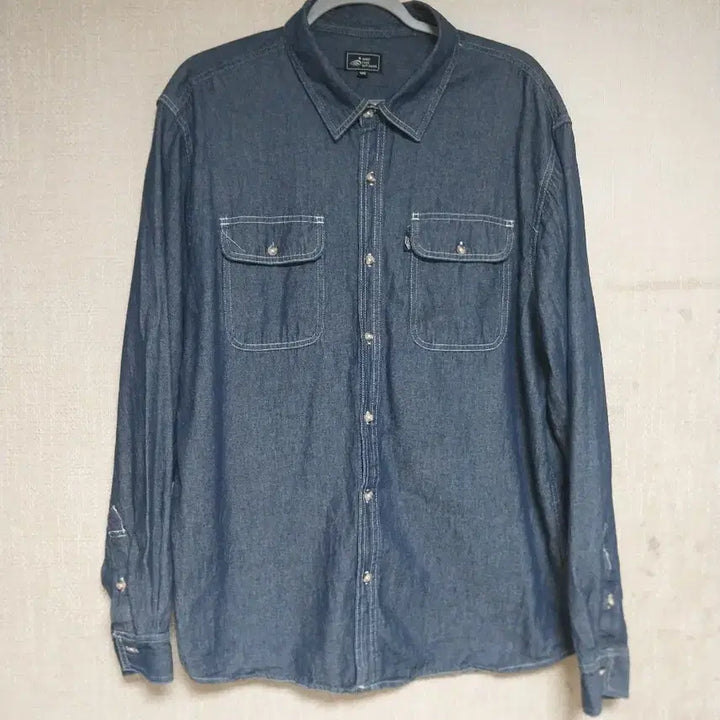 [BUNJANG] Wind Face Denim Shirt / Wind Face/120) 데님 셔츠