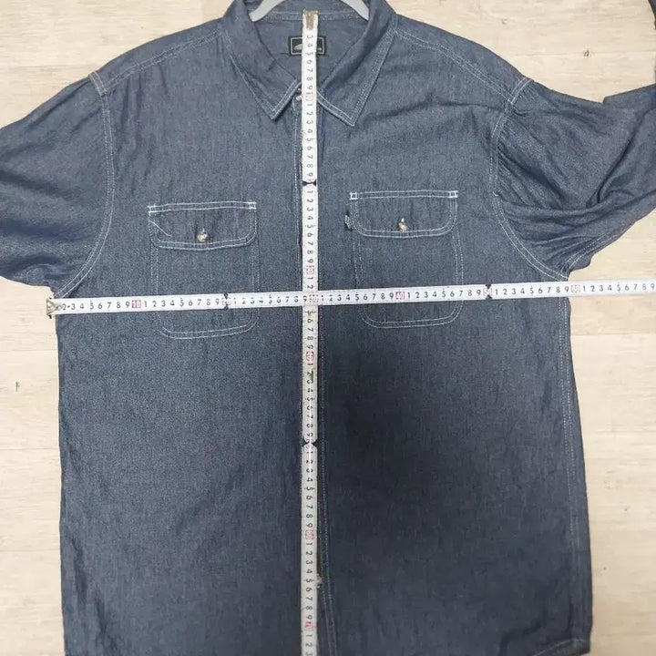 [BUNJANG] Wind Face Denim Shirt / Wind Face/120) 데님 셔츠