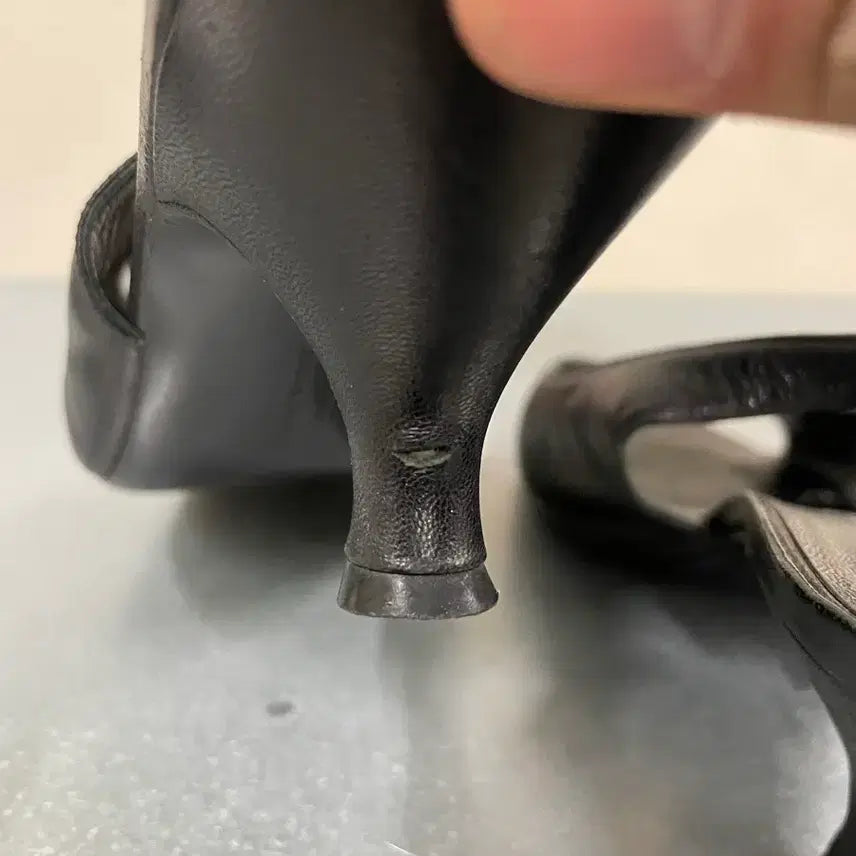 [BUNJANG] Ferragamo Gancini Slingback 8.5B / 페레가모 간치니 슬링백 8.5B (gr-3790)