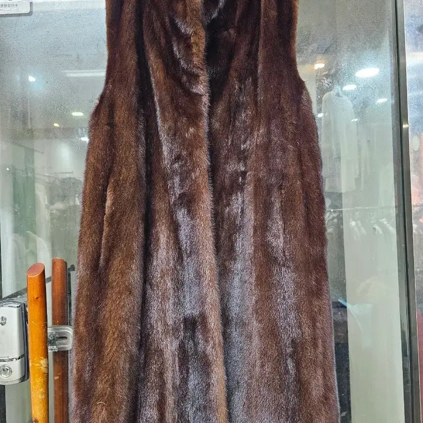 [BUNJANG] Jindo Mahogany Mink Vest / 진도 마호가니 플스킨 진도 밍크 베스트