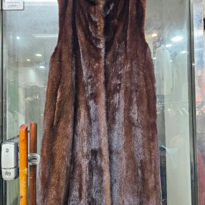 [BUNJANG] Jindo Mahogany Mink Vest / 진도 마호가니 플스킨 진도 밍크 베스트