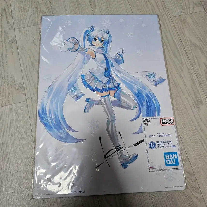[BUNJANG] Hatsune Miku Kuji Illustration Board / 유키 미쿠 쿠지 일러스트 보드