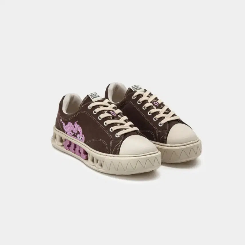 [SOLD OUT] [세븐에잇언더] M-4 GRAPHIC LOW TOP_ FADED MOCH