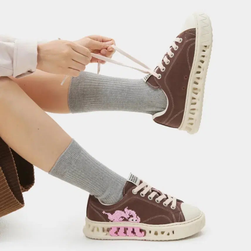 [SOLD OUT] [세븐에잇언더] M-4 GRAPHIC LOW TOP_ FADED MOCH