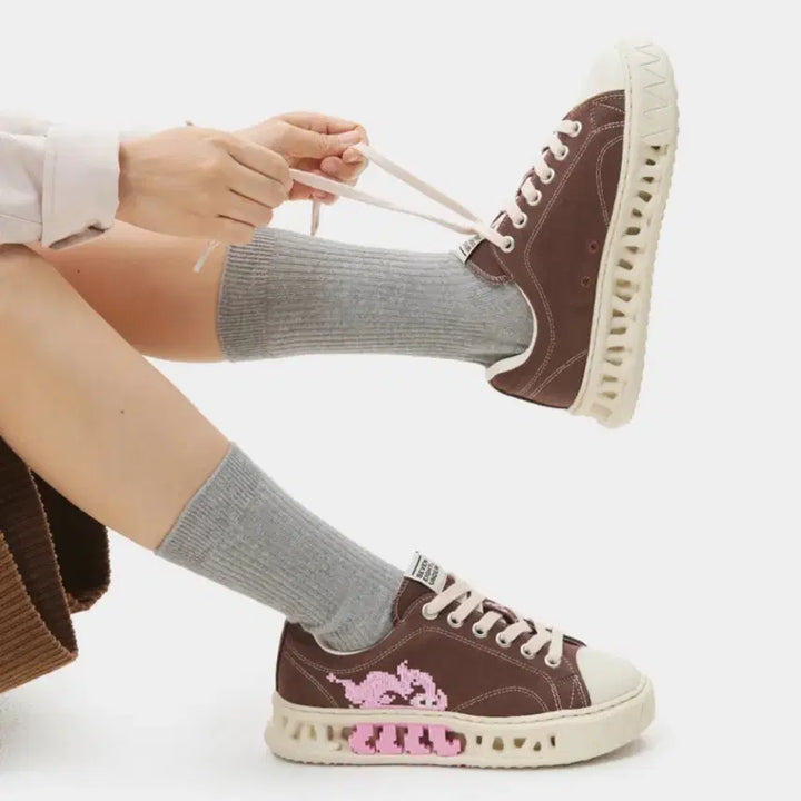 [SOLD OUT] [세븐에잇언더] M-4 GRAPHIC LOW TOP_ FADED MOCH