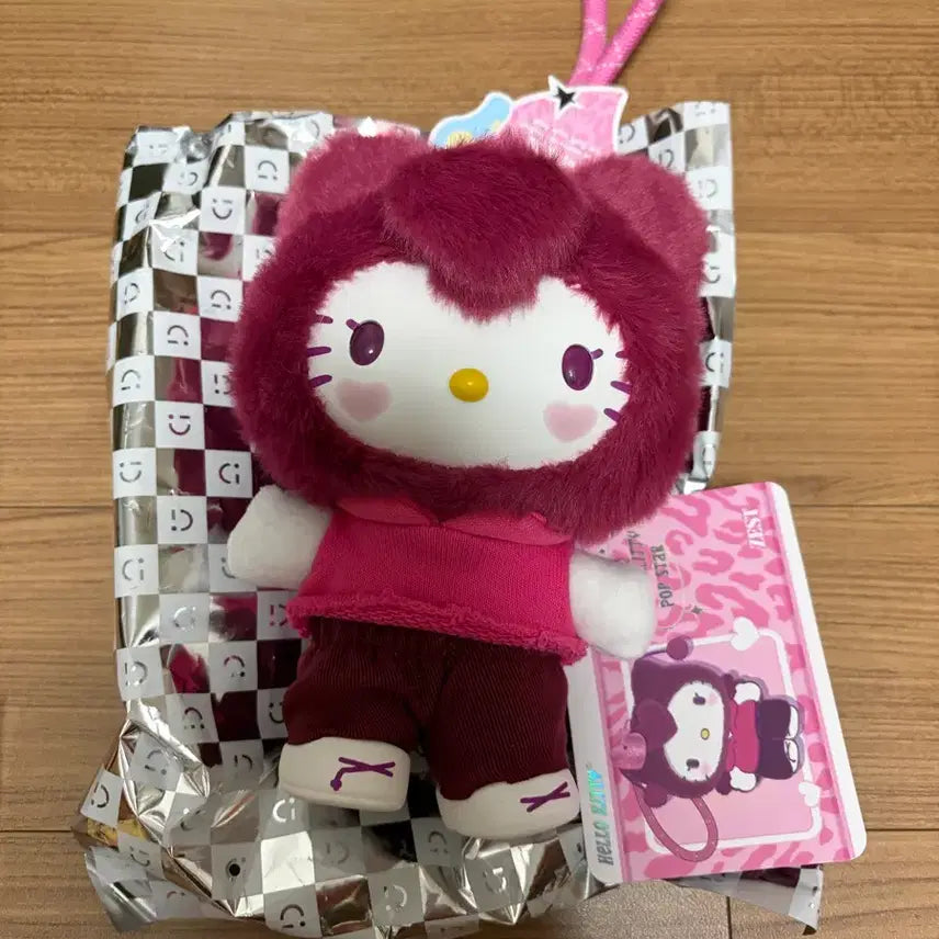 [BUNJANG] Miniso Hello Kitty Pop Star Keyring / 중국 미니소 헬로키티 팝스타 키링 제스트 참