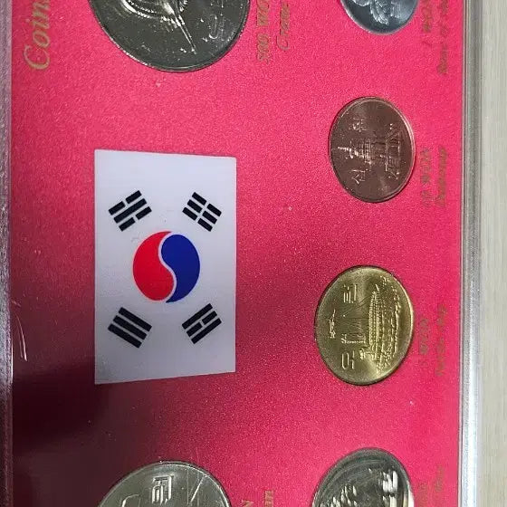 [BUNJANG] 2019 Korean Coin Set / 2019 한국의 주화 6종/ 태극 마크 한국의 주화6종(년도 랜덤) 일괄