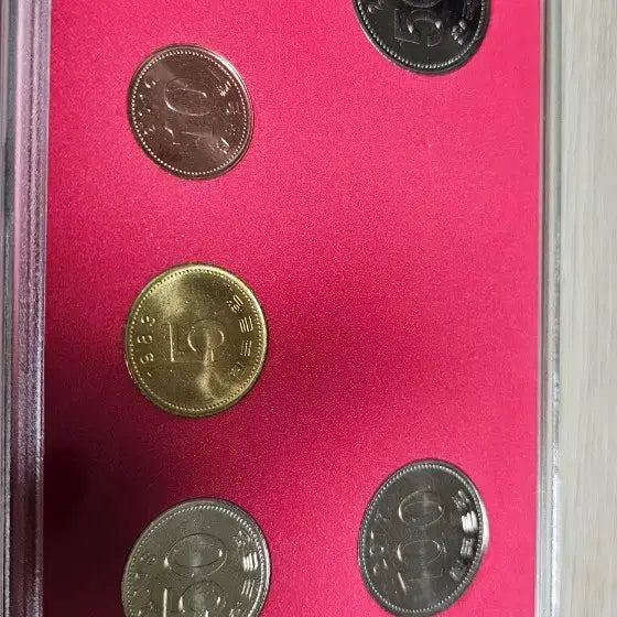 [BUNJANG] 2019 Korean Coin Set / 2019 한국의 주화 6종/ 태극 마크 한국의 주화6종(년도 랜덤) 일괄