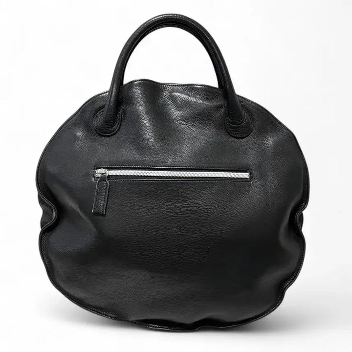 [BUNJANG] Michiamo Keep Leather Round Tote Bag / 미키아모 킵레더 라운드 토트백 준야 꼼데 요지같은 재패니즈 브랜드