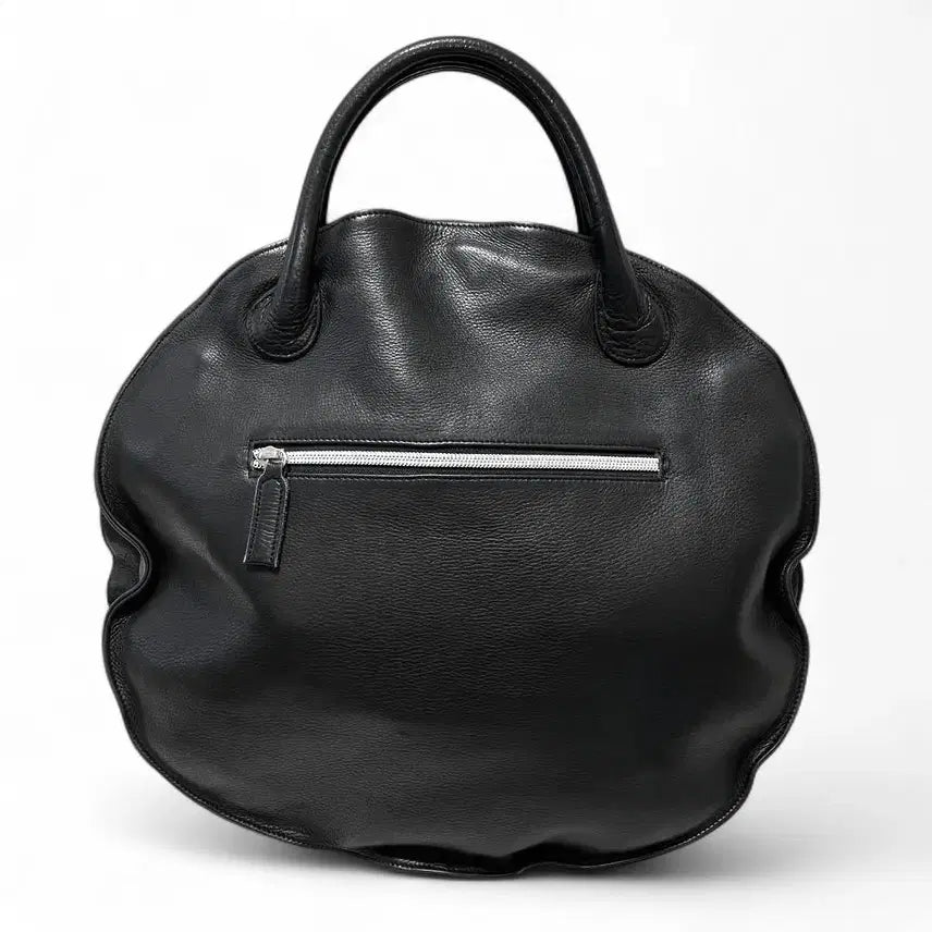 [BUNJANG] Michiamo Keep Leather Round Tote Bag / 미키아모 킵레더 라운드 토트백 준야 꼼데 요지같은 재패니즈 브랜드