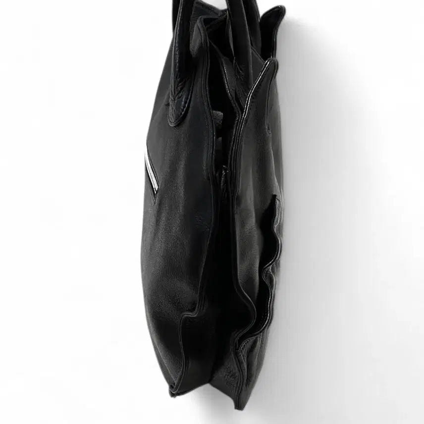 [BUNJANG] Michiamo Keep Leather Round Tote Bag / 미키아모 킵레더 라운드 토트백 준야 꼼데 요지같은 재패니즈 브랜드