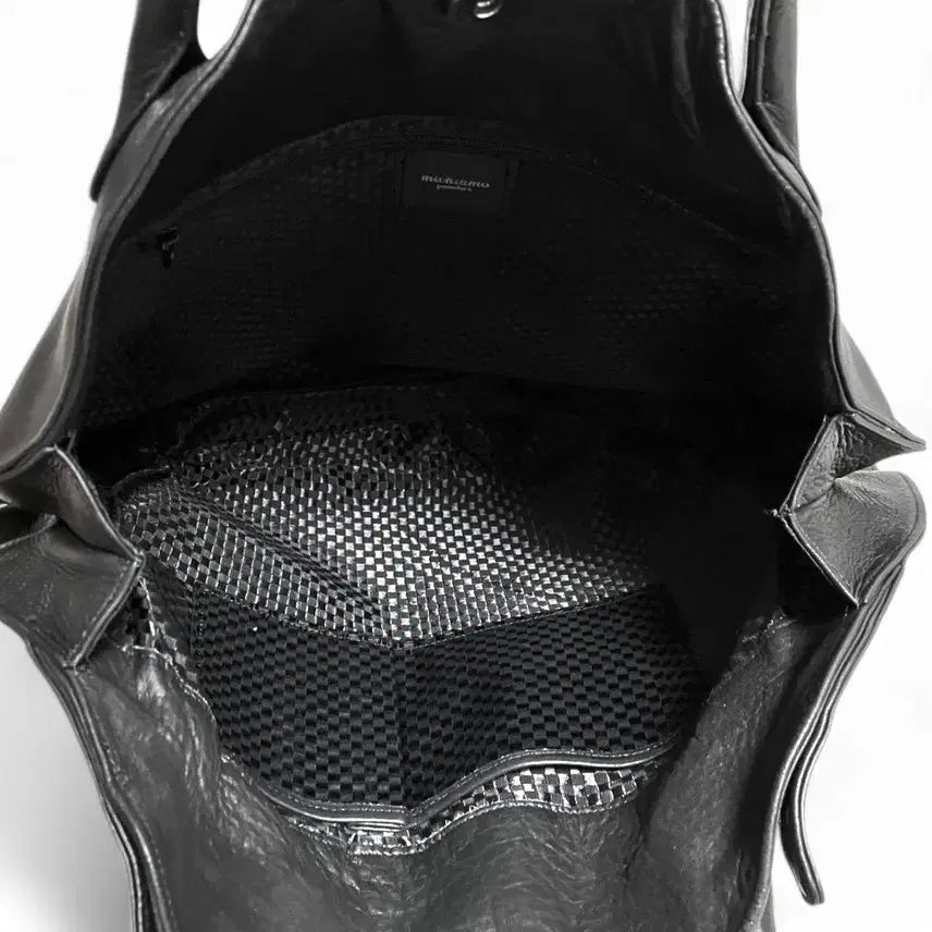 [BUNJANG] Michiamo Keep Leather Round Tote Bag / 미키아모 킵레더 라운드 토트백 준야 꼼데 요지같은 재패니즈 브랜드