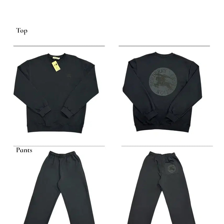 [BUNJANG] Burberry Embossed Training Set / 버버리 엠보 트레이닝 세트