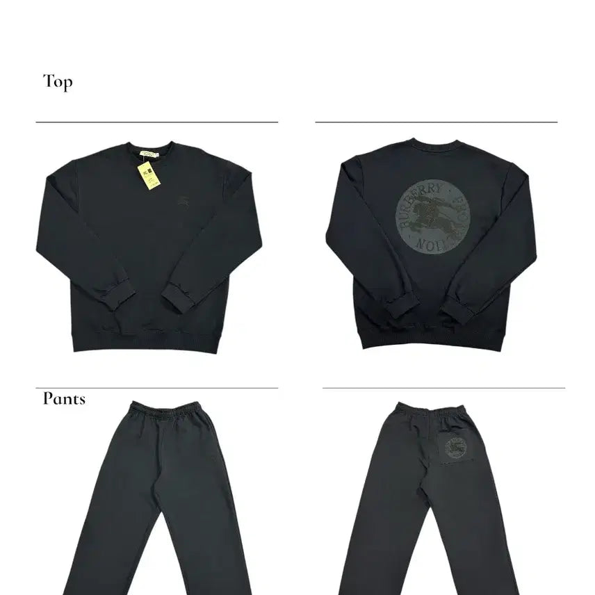 [BUNJANG] Burberry Embossed Training Set / 버버리 엠보 트레이닝 세트