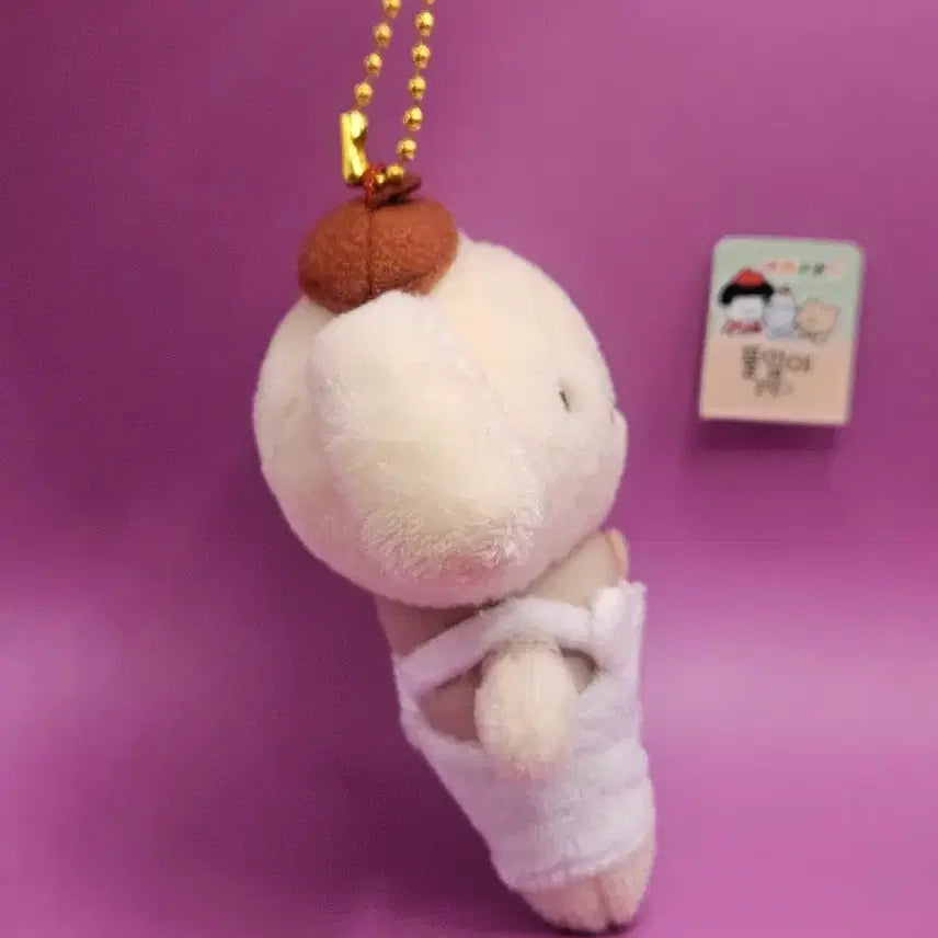 [BUNJANG] Sanrio Pompompurin Overall Keyring / 폼폼푸린 멜빵 키링. 새상품
