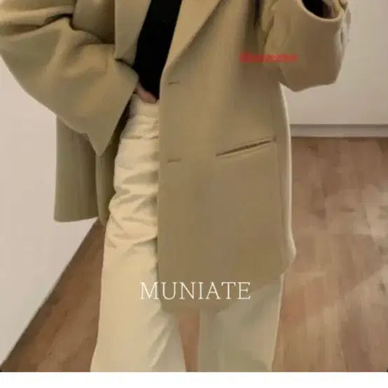 [BUNJANG] Haus Angora Oversized Black Jacket / Haus 앙고라 오버사이즈 블랙 자켓