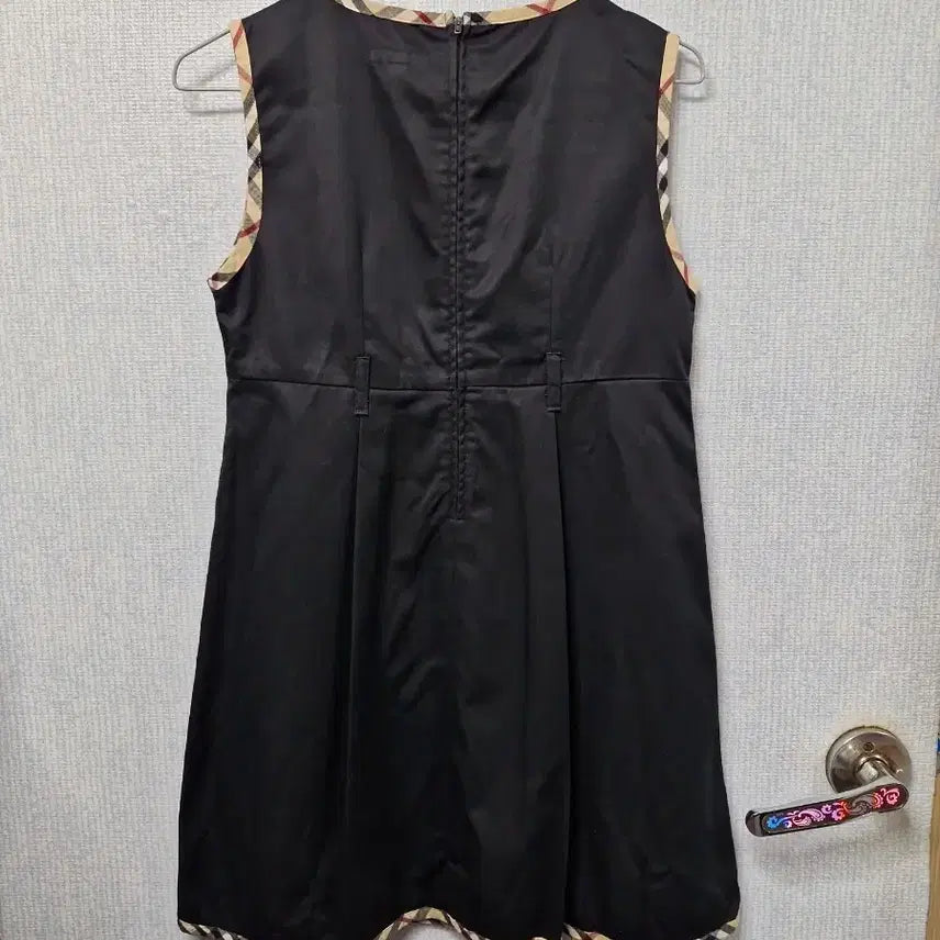 [BUNJANG] Burberry Black Collarless Dress 165 / 버버리 블랙 노카라 원피스 165