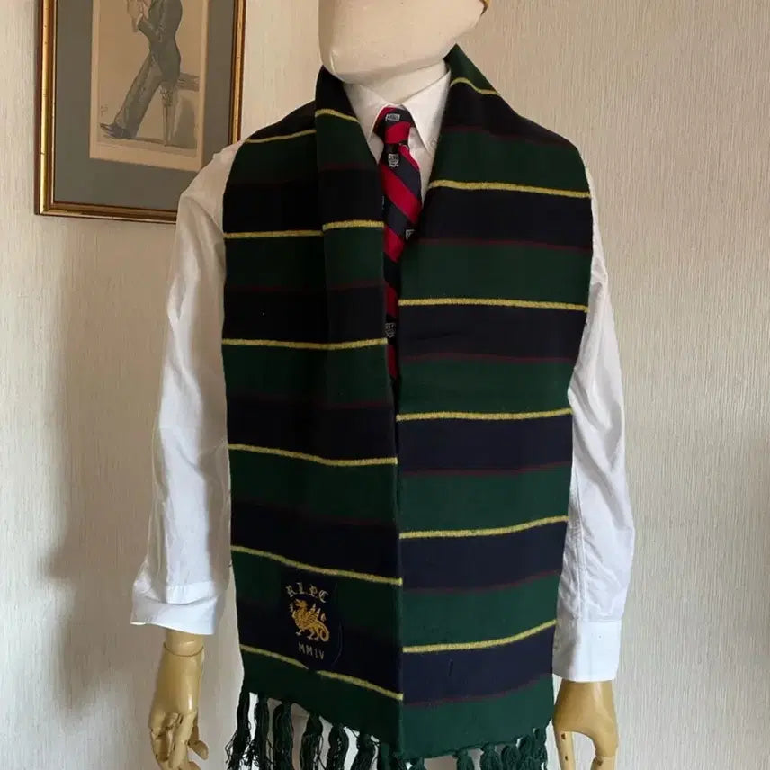 [BUNJANG] Polo Ralph Lauren Merino Wool Scarf / 폴로 랄프로렌 메리노 울 스카프 머플러
