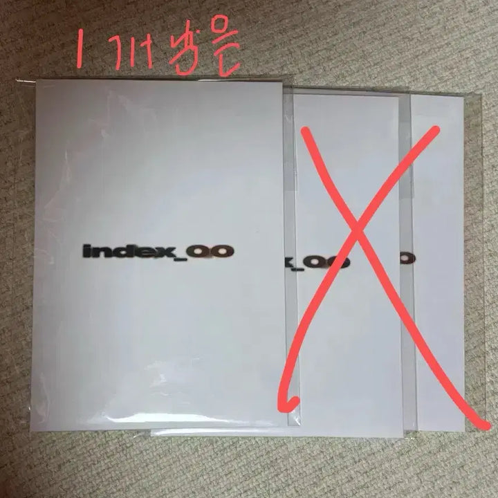[SOLD OUT] 조승연 woodz 우즈 인덱스 콘서트 엠디 굿즈 엽서세트 판매