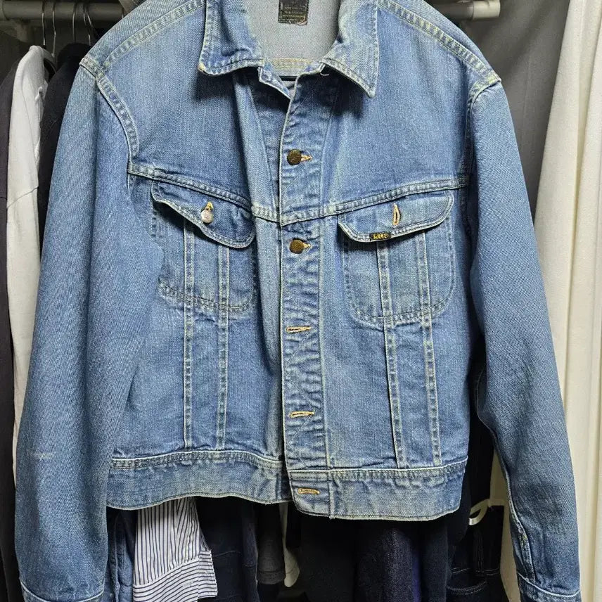 [BUNJANG] LEE 101j Denim Jacket L / 60s-70s 오리지널 LEE 101j 데님 자켓