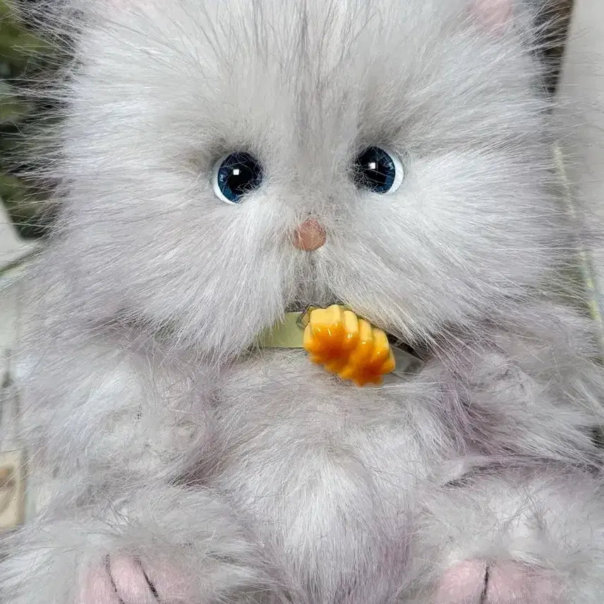 [BUNJANG] Teddy Tales Lena Cat Persian Edition S Size Plush / [한정판]테디테일즈 새상품 페르시안 솜사탕(희귀) 레나캣 S사이즈