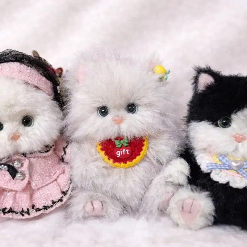 [BUNJANG] Teddy Tales Lena Cat Persian Edition S Size Plush / [한정판]테디테일즈 새상품 페르시안 솜사탕(희귀) 레나캣 S사이즈