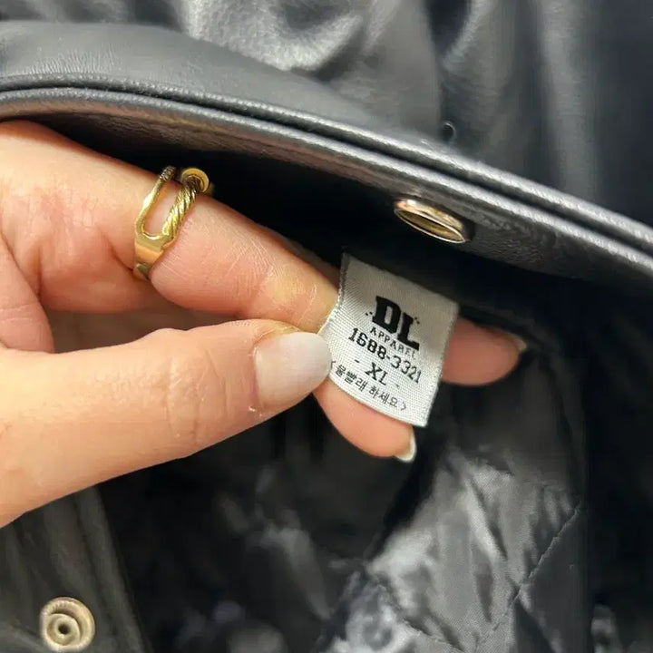 [BUNJANG] 블랙 레더 라이온 자켓 점퍼 범보 자켓 점퍼 XL / 블랙 레더 라이온 자켓 점퍼 범보 자켓 점퍼 XL