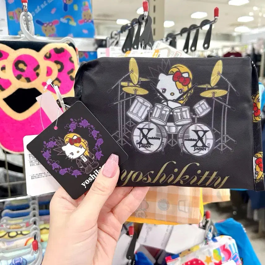 [BUNJANG] Sanrio Hello Kitty Yoshikitty Rose Eco Bag / 일본수입 산리오헬로키티 로즈요시키티에코백 요시키티장미장바구니