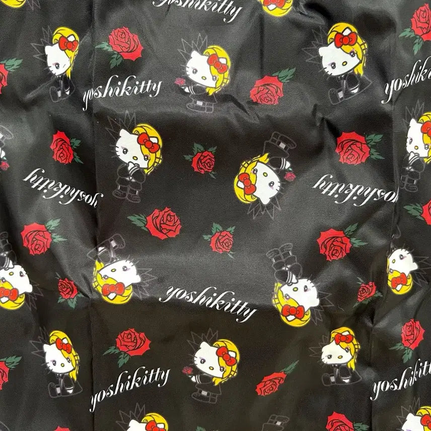 [BUNJANG] Sanrio Hello Kitty Yoshikitty Rose Eco Bag / 일본수입 산리오헬로키티 로즈요시키티에코백 요시키티장미장바구니