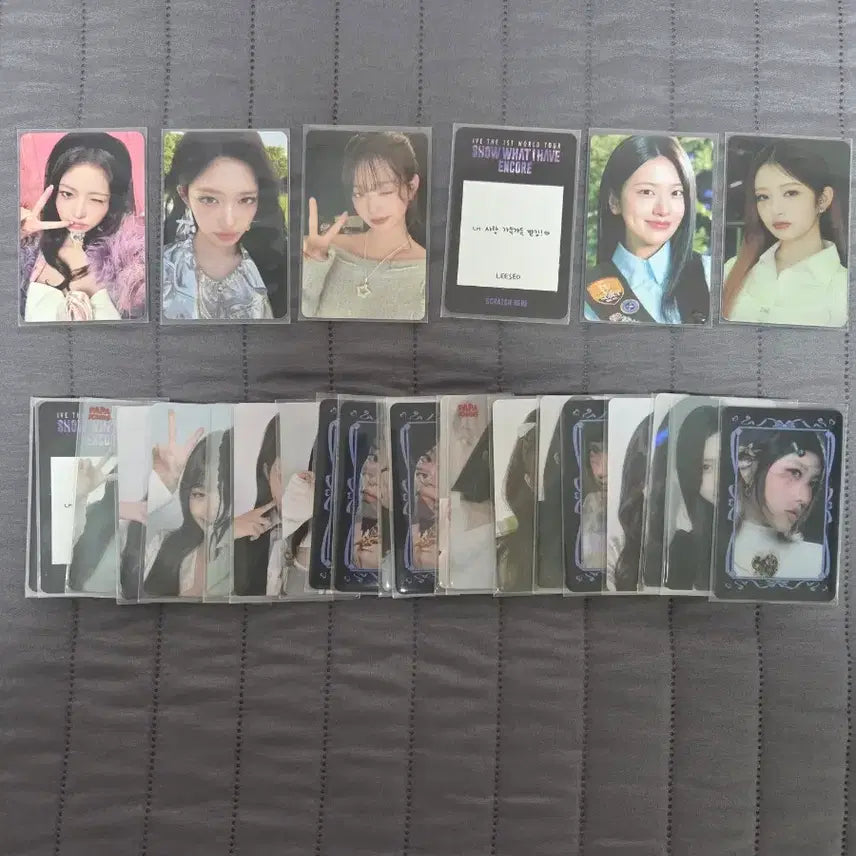 (폭덤)아이브 포토카드 일괄 포카 미공포 원영 리즈 유진 이서 레이 가을