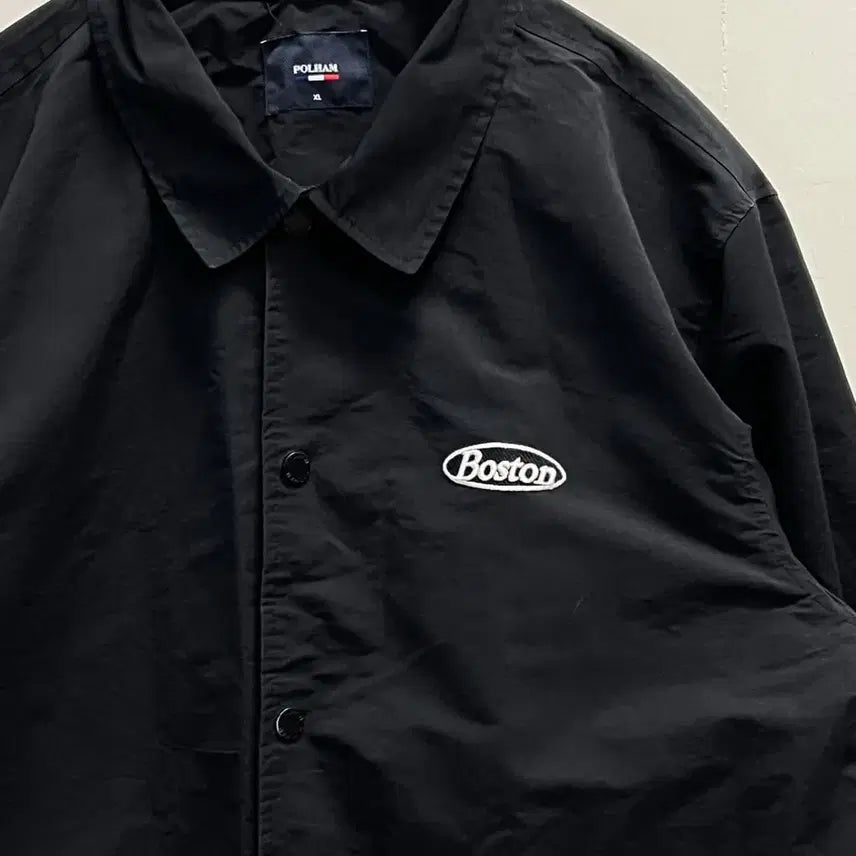[SOLD OUT] (XL) 폴햄 보스턴 코치 자켓 블랙
