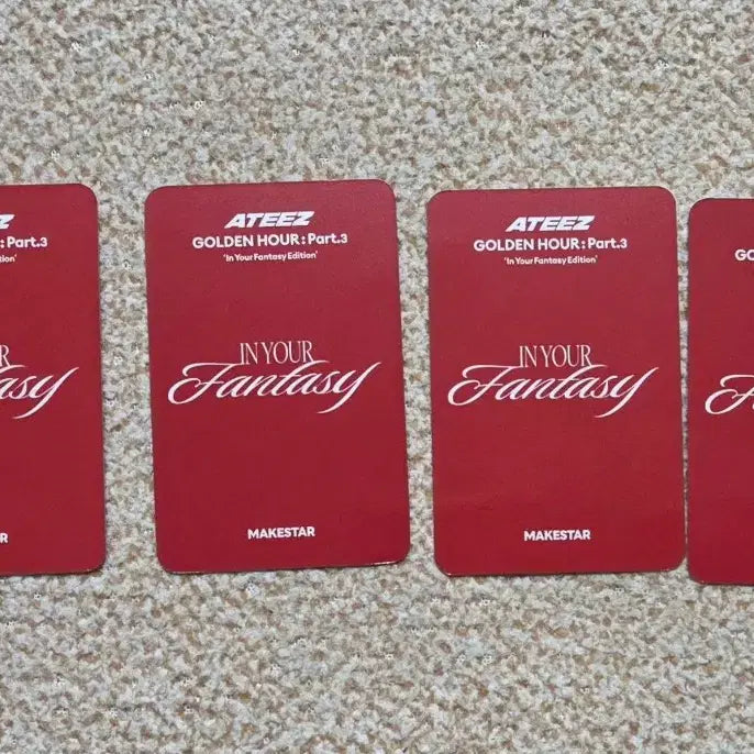 ATEEZ 에이티즈 part.3 리미티드 에디션 메이크스타 유닛 특전