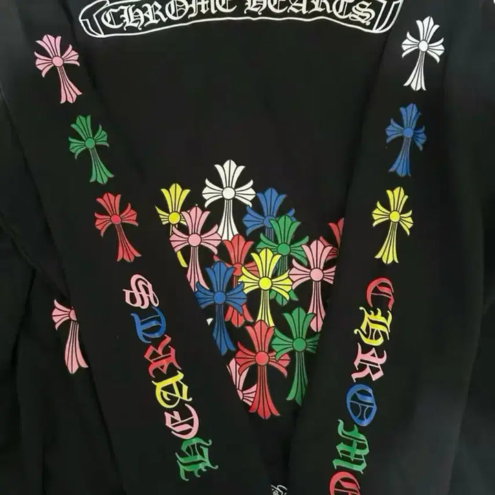 [BUNJANG] Chrome Hearts Multicolor Hoodie / 크롬하츠 멀티컬러 후드집업