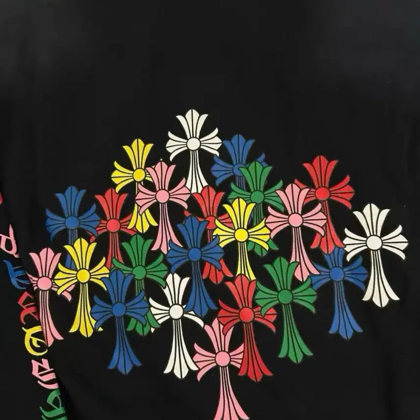 [BUNJANG] Chrome Hearts Multicolor Hoodie / 크롬하츠 멀티컬러 후드집업