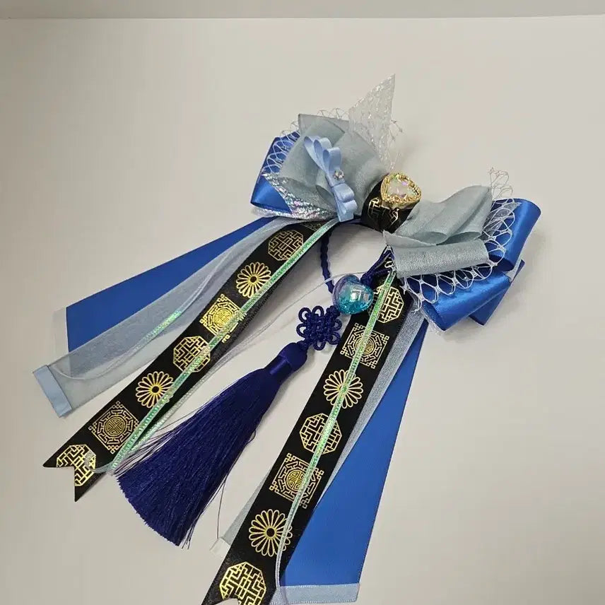 [BUNJANG] Idol Official Lightstick Korean-Style Ribbon Ornament / 아이돌 응원봉 리본 ( 한국풍 : 노리개 장식)