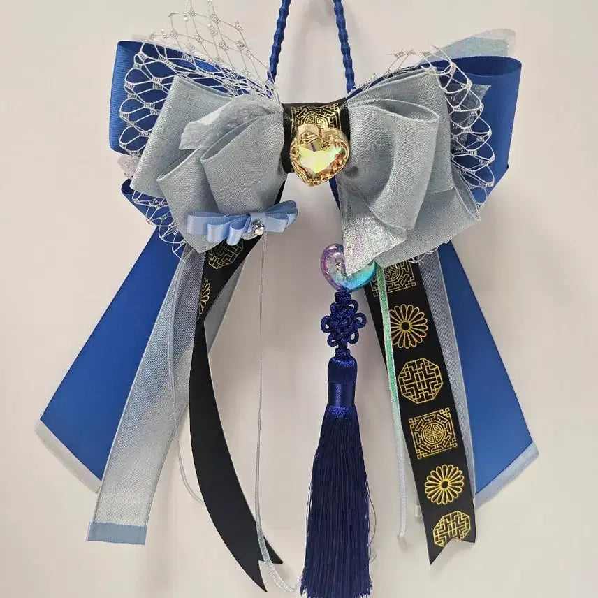 [BUNJANG] Idol Official Lightstick Korean-Style Ribbon Ornament / 아이돌 응원봉 리본 ( 한국풍 : 노리개 장식)