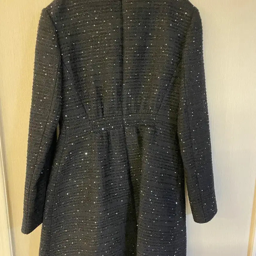 [BUNJANG] Sandro Sequin Tweed Mini Dress Size 36 / 산드로 스팽글 트위드 미니 드레스 36사이즈