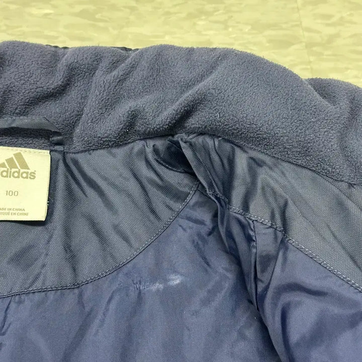 [BUNJANG] Real Madrid Adidas Navy Padded Jacket (Size 100) / 아디다스 레알마드리드 패딩 점퍼 네이비 100