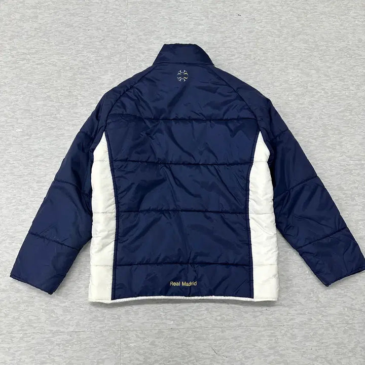 [BUNJANG] Real Madrid Adidas Navy Padded Jacket (Size 100) / 아디다스 레알마드리드 패딩 점퍼 네이비 100