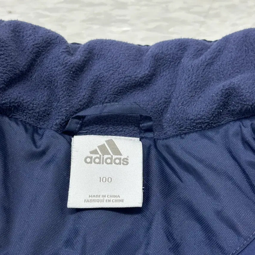 [BUNJANG] Real Madrid Adidas Navy Padded Jacket (Size 100) / 아디다스 레알마드리드 패딩 점퍼 네이비 100