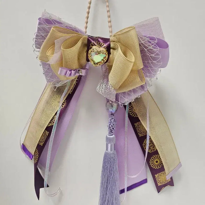 [BUNJANG] Idol Light Stick Korean-style Ribbon Ornament / 아이돌 응원봉 리본(한국풍: 노리개 장식)