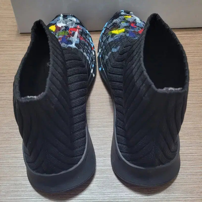 [BUNJANG] Men's Knit Slip-on High-Top Sneakers / 새상품)남성 니트소재 슬립온 부츠 하이탑 스니커즈 270~290