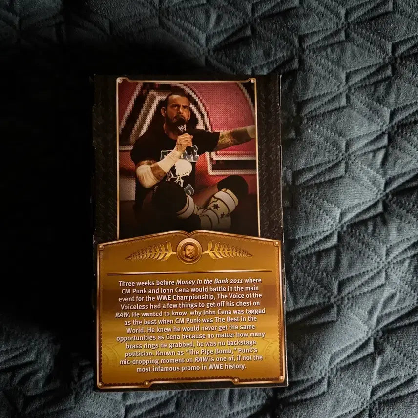 [BUNJANG] WWE CM Punk Defining Moments Figure / [새상품]WWE CM펑크 디파이닝 모멘트 한정판 피규어