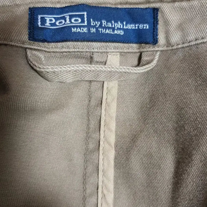 [BUNJANG] Polo Ralph Lauren Japan Chino Blazer Jacket Beige / 폴로 랄프로렌 재팬 일본 치노자켓 블레이저 스포츠코트 카키 베이지 s