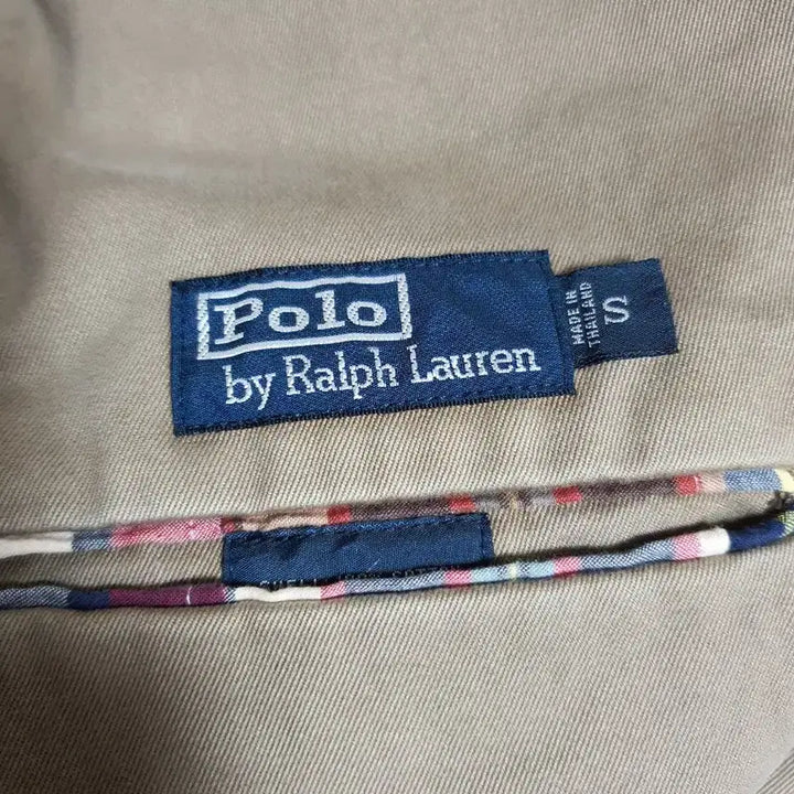[BUNJANG] Polo Ralph Lauren Japan Chino Blazer Jacket Beige / 폴로 랄프로렌 재팬 일본 치노자켓 블레이저 스포츠코트 카키 베이지 s